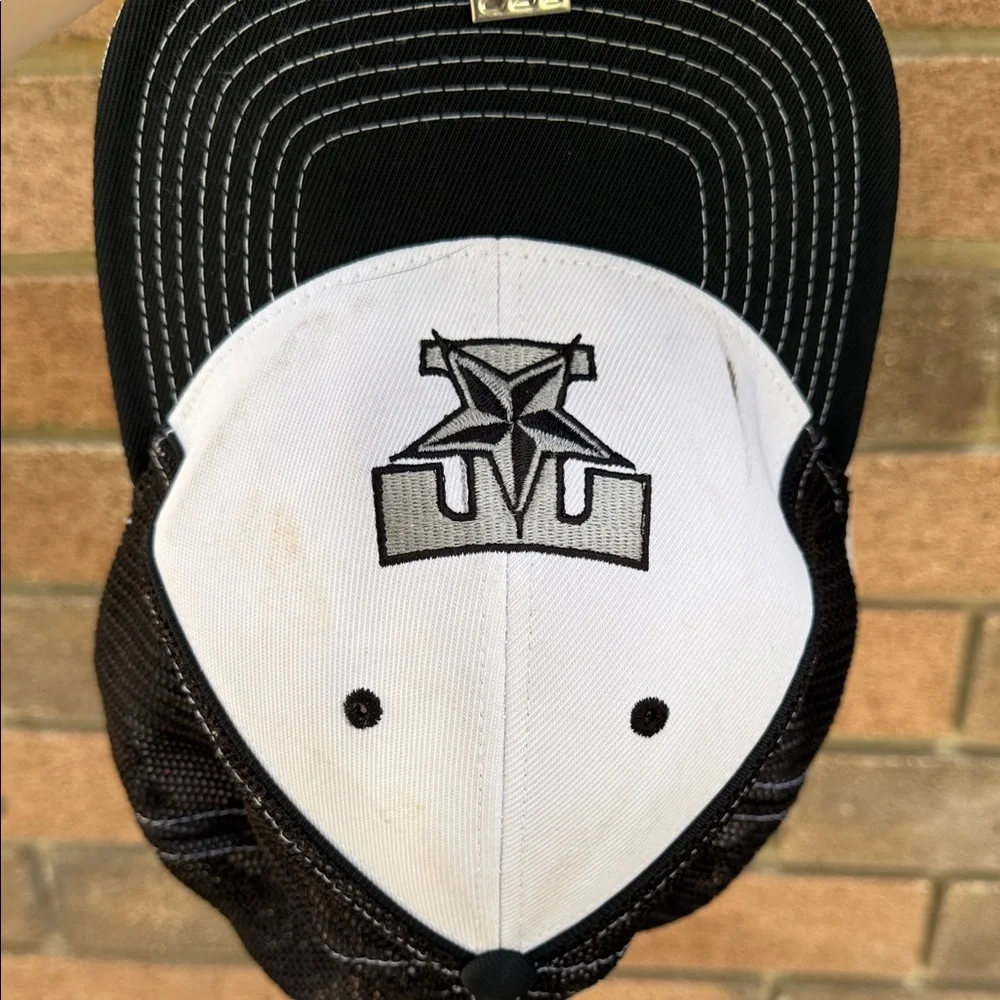 Pacifica Black and White Trucker Hat Youth Sizing L-XL - 2 hats